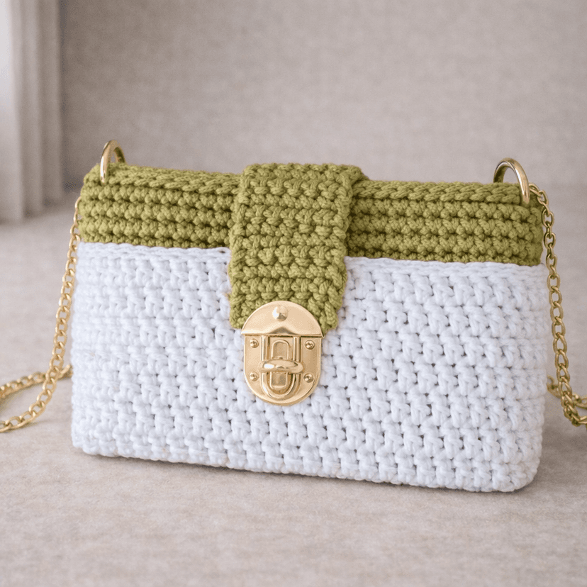 Exclusive crochet clutch