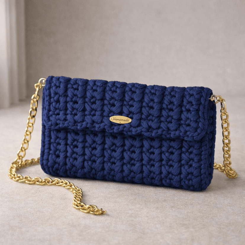 Exclusive crochet clutch